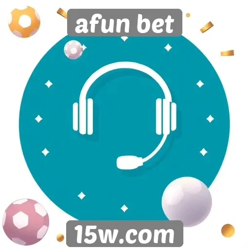 O suporte ao cliente do Afun Bet em foco