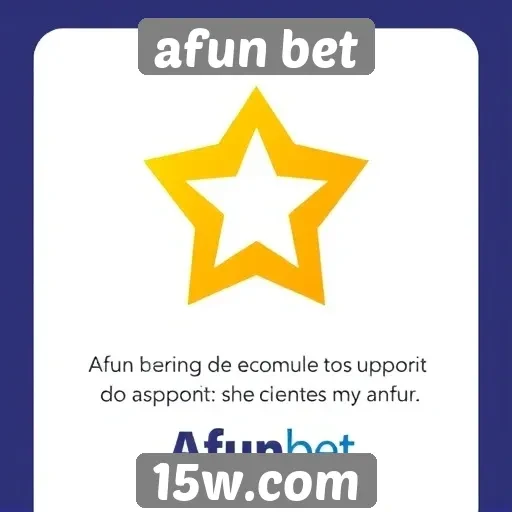 Suporte ao cliente e sua eficiência no afun bet
