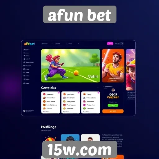 Avaliação da interface do usuário do site afun bet